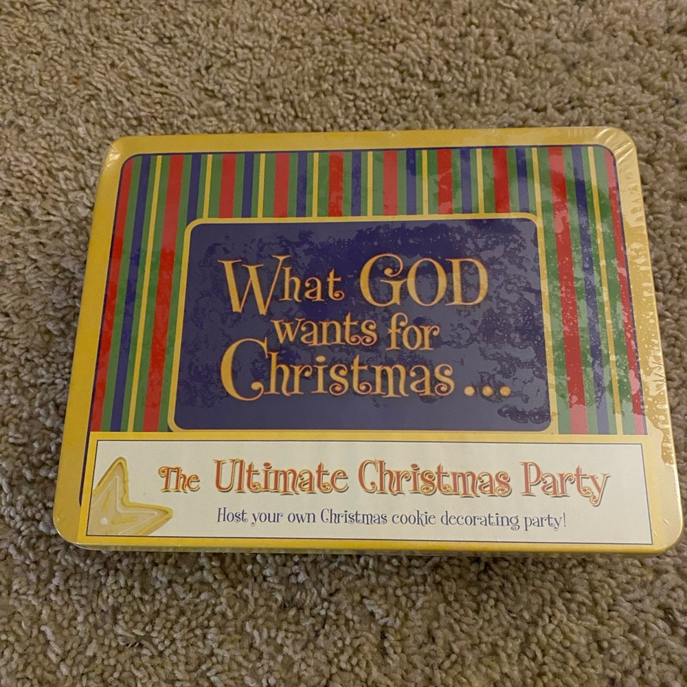 NWT - What God Wants For Christmas Party Kit